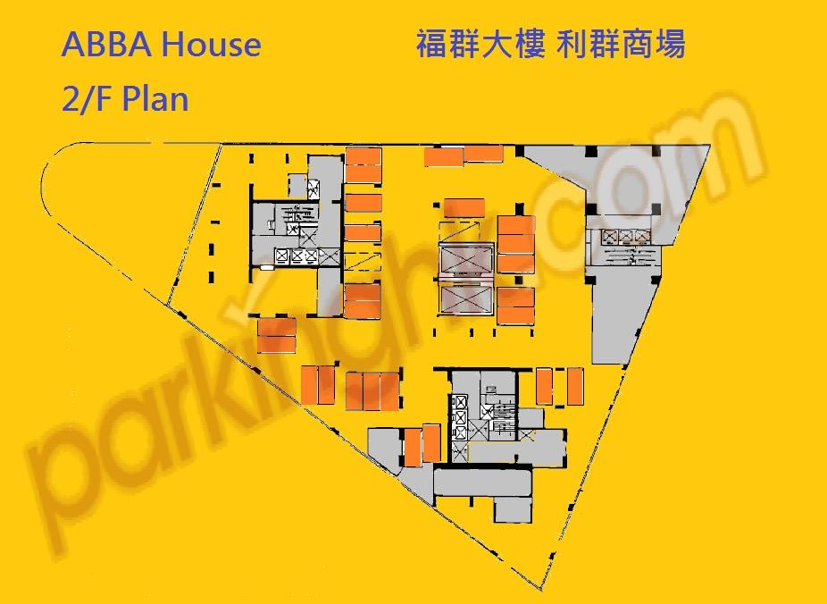  Aberdeen Carpark  Aberdeen Main Road  Abba House  Floor plan 香港車位.com ParkingHK.com