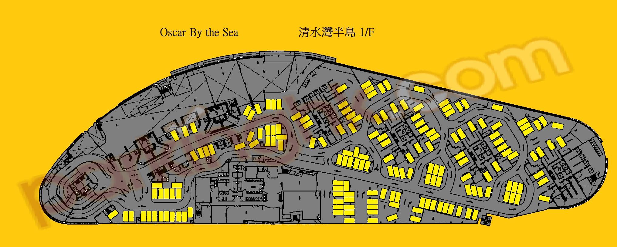  Tseung Kwan O Carpark  Pung Loi Road  Oscar By The Sea  Floor plan 香港車位.com ParkingHK.com