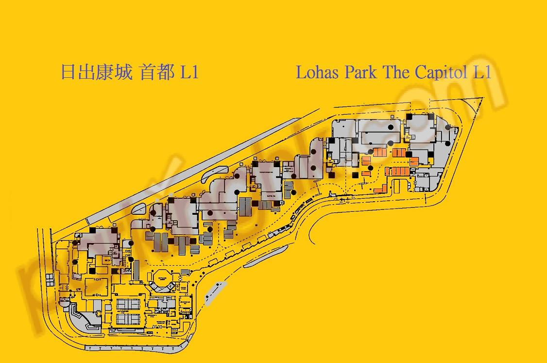  將軍澳車位 康城路 日出康城 首都 平面圖 香港車位.com ParkingHK.com