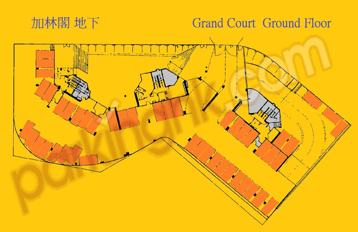  Ho Man Tin Carpark  Ho Man Tin Hill Road  Grand Court  Floor plan 香港車位.com ParkingHK.com