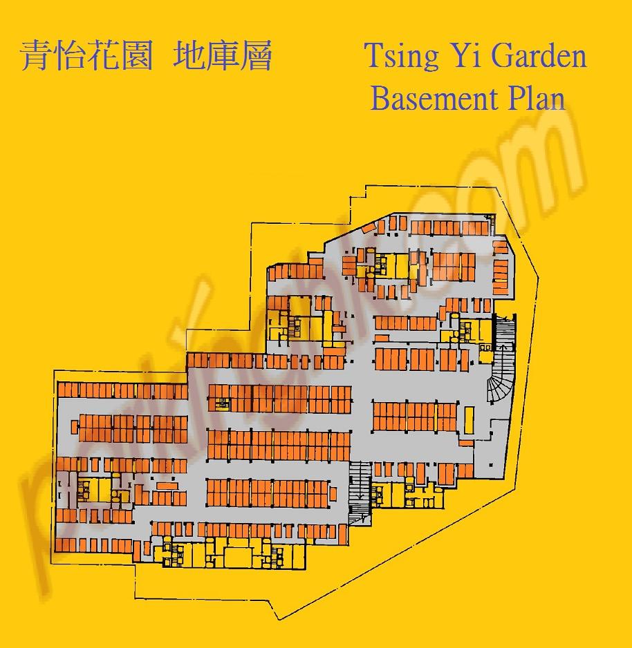  Tsing Yi Carpark  Tsing Luk Street  Tsing Yi Garden  Floor plan 香港車位.com ParkingHK.com