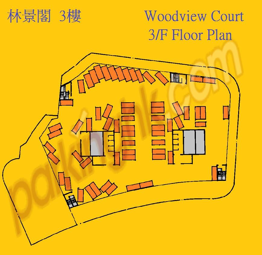  Kwun Tong Carpark  Kung Lok Road  Woodview Court  Floor plan 香港車位.com ParkingHK.com