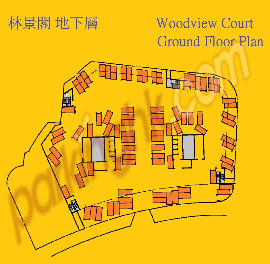  Kwun Tong Carpark  Kung Lok Road  Woodview Court  Floor plan 香港車位.com ParkingHK.com